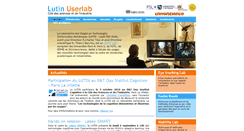 Desktop Screenshot of lutin-userlab.fr